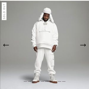 Adidas x Ivy Park 1/2 Sherpa Layered Jacket